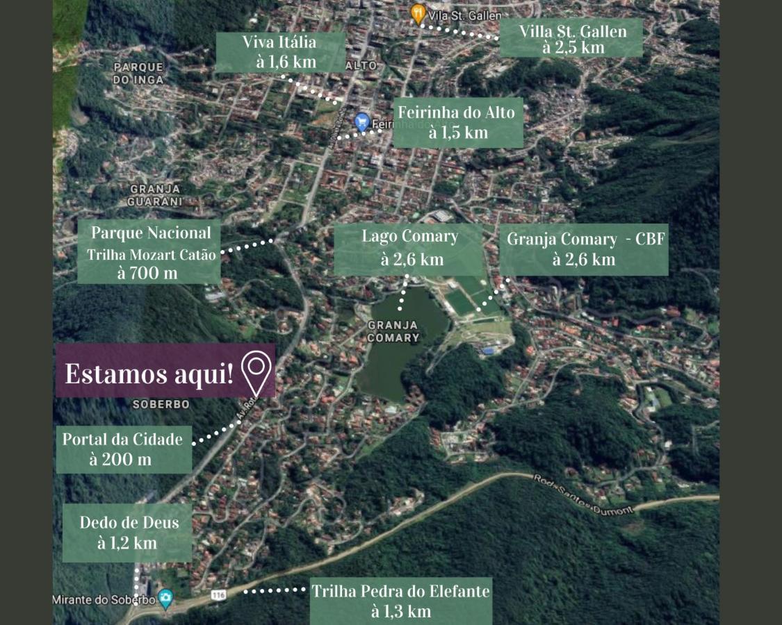 Hospedagem Doce Lar - Casa Manaca Teresópolis Екстериор снимка
